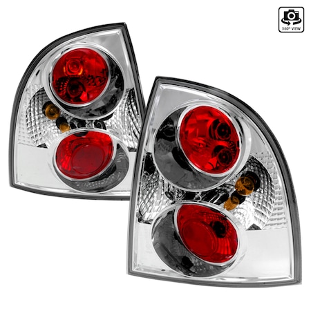 Spec-D Tuning 01-05 Volkswagen Passat Altezza Tail Light Chrome LT-PAS014-TM